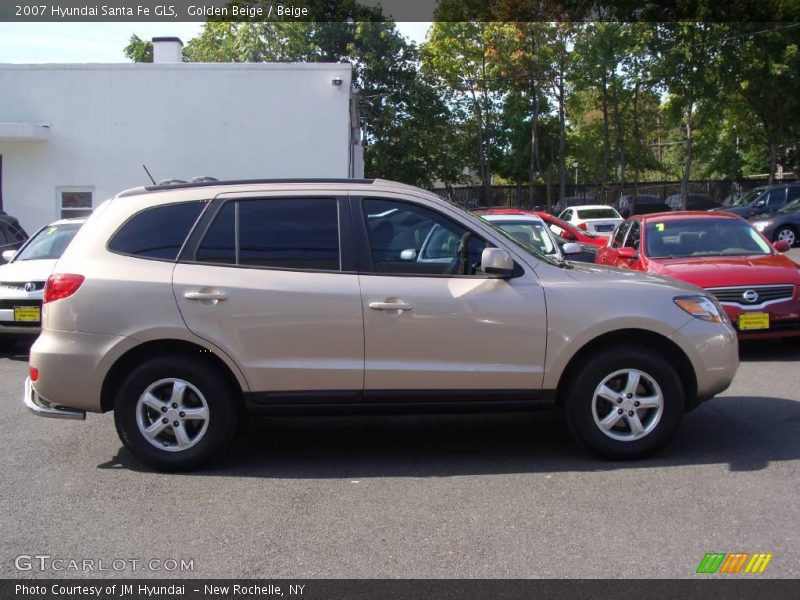 Golden Beige / Beige 2007 Hyundai Santa Fe GLS