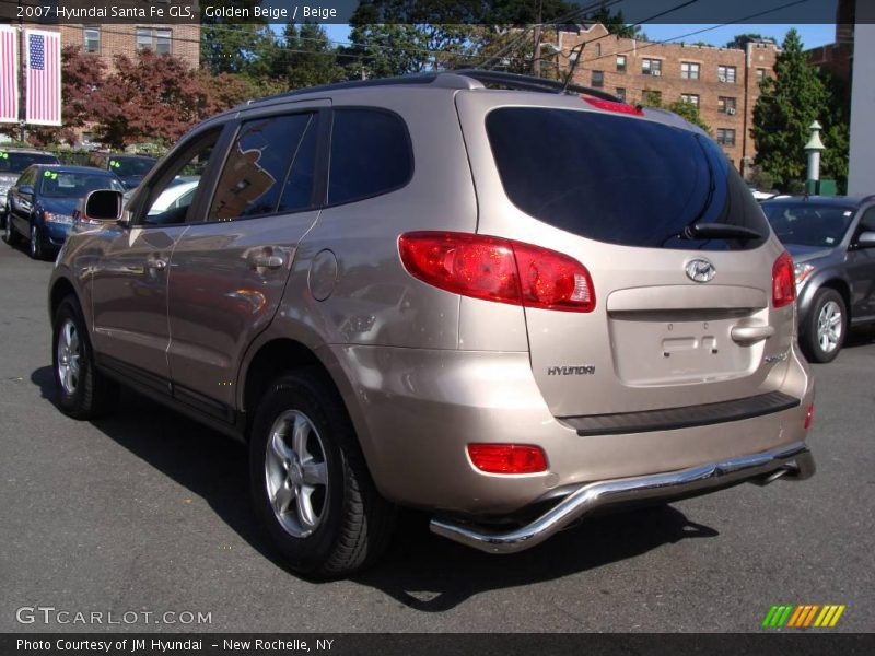 Golden Beige / Beige 2007 Hyundai Santa Fe GLS