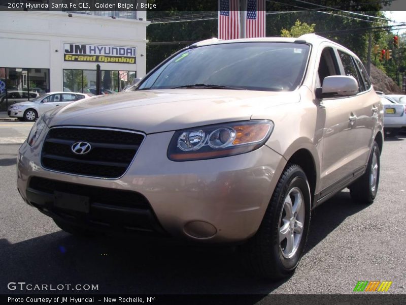 Golden Beige / Beige 2007 Hyundai Santa Fe GLS