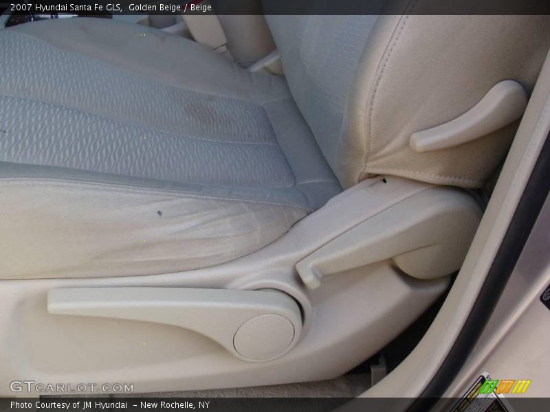 Golden Beige / Beige 2007 Hyundai Santa Fe GLS