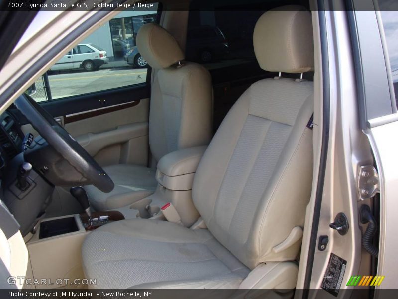 Golden Beige / Beige 2007 Hyundai Santa Fe GLS