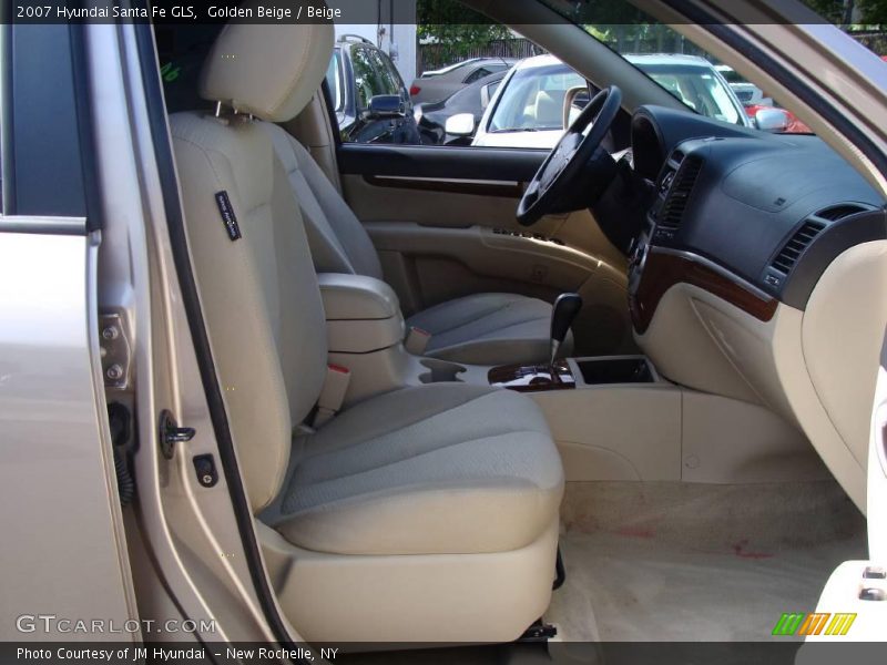 Golden Beige / Beige 2007 Hyundai Santa Fe GLS