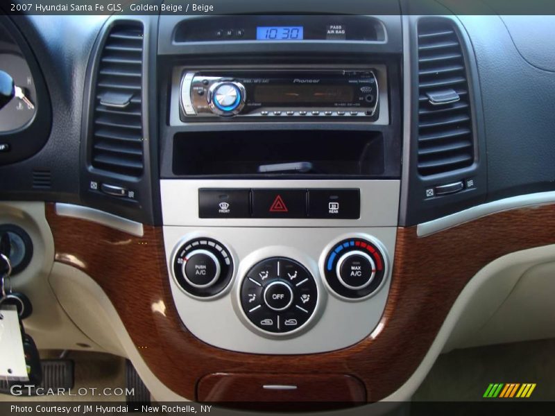 Golden Beige / Beige 2007 Hyundai Santa Fe GLS