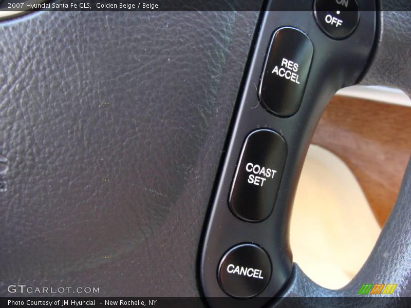 Golden Beige / Beige 2007 Hyundai Santa Fe GLS