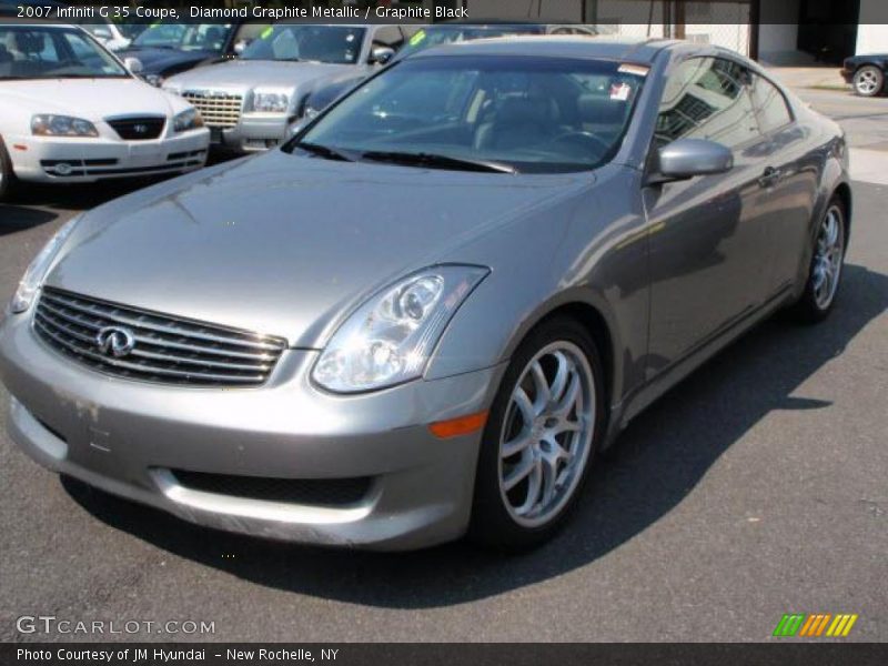 Diamond Graphite Metallic / Graphite Black 2007 Infiniti G 35 Coupe