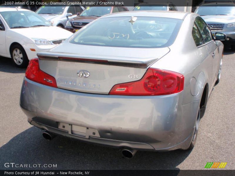 Diamond Graphite Metallic / Graphite Black 2007 Infiniti G 35 Coupe