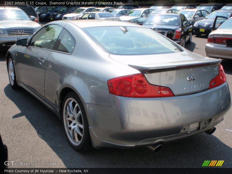 Diamond Graphite Metallic / Graphite Black 2007 Infiniti G 35 Coupe