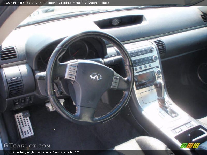 Diamond Graphite Metallic / Graphite Black 2007 Infiniti G 35 Coupe
