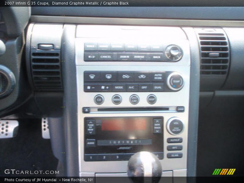 Diamond Graphite Metallic / Graphite Black 2007 Infiniti G 35 Coupe