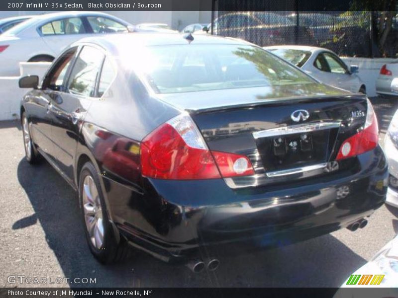 Black Obsidian / Bourbon 2007 Infiniti M 35x Sedan