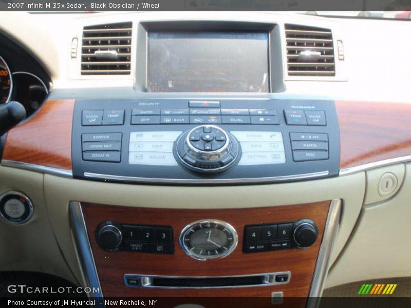 Black Obsidian / Wheat 2007 Infiniti M 35x Sedan