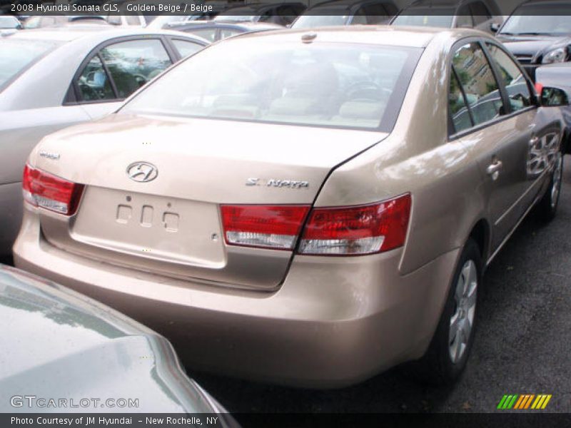 Golden Beige / Beige 2008 Hyundai Sonata GLS