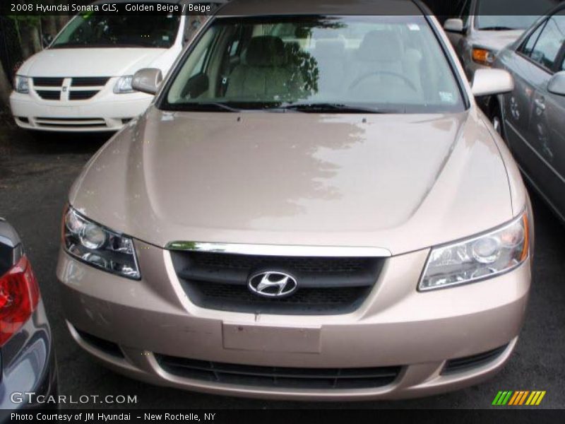 Golden Beige / Beige 2008 Hyundai Sonata GLS