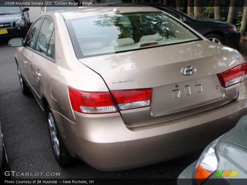 Golden Beige / Beige 2008 Hyundai Sonata GLS