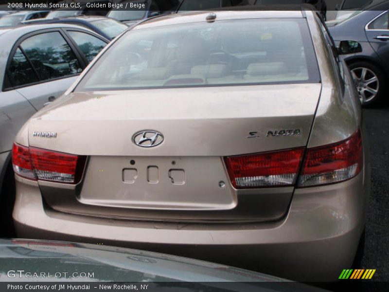 Golden Beige / Beige 2008 Hyundai Sonata GLS
