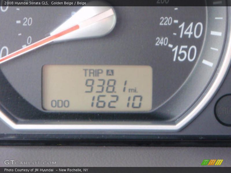 Golden Beige / Beige 2008 Hyundai Sonata GLS