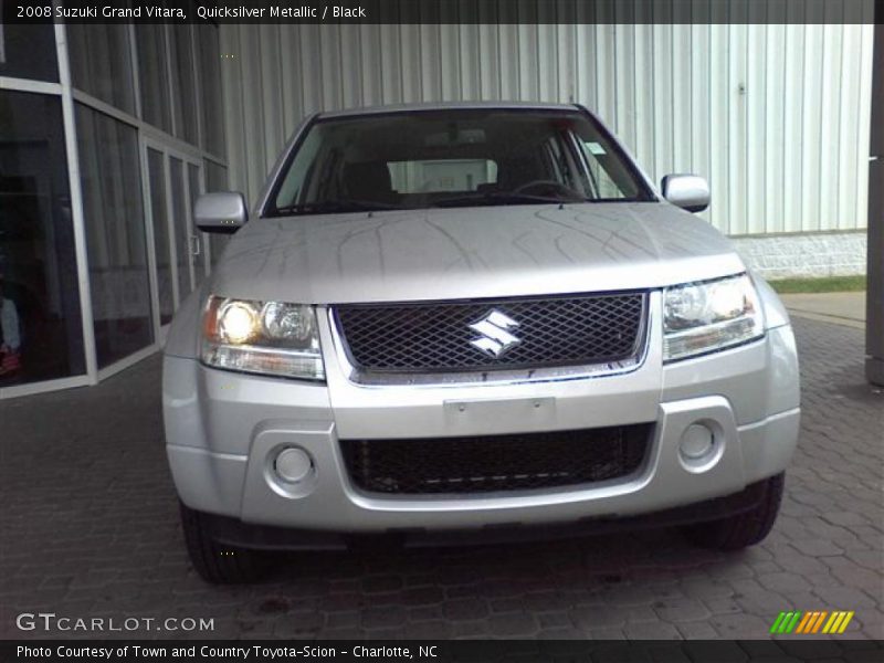 Quicksilver Metallic / Black 2008 Suzuki Grand Vitara