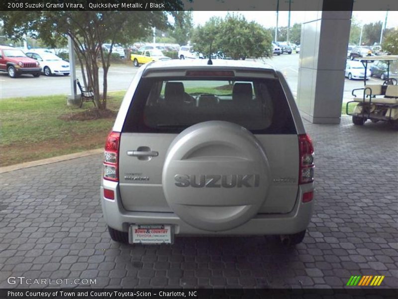 Quicksilver Metallic / Black 2008 Suzuki Grand Vitara