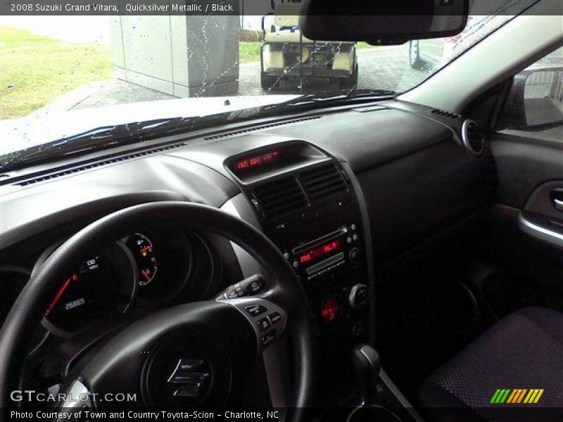 Quicksilver Metallic / Black 2008 Suzuki Grand Vitara