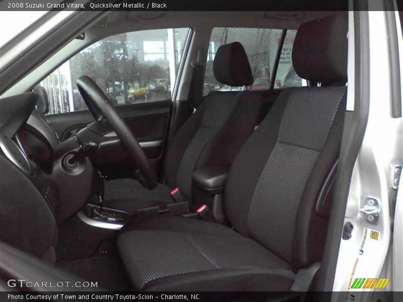 Quicksilver Metallic / Black 2008 Suzuki Grand Vitara