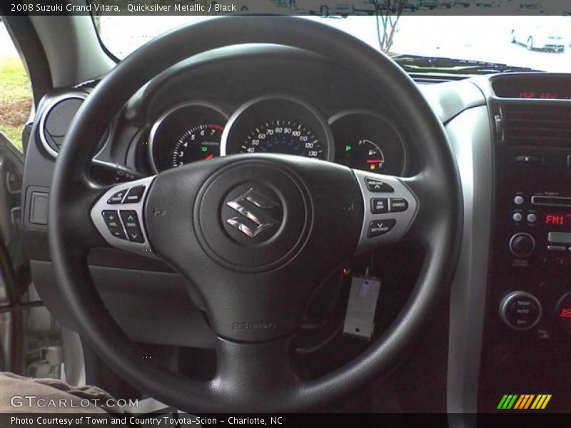Quicksilver Metallic / Black 2008 Suzuki Grand Vitara