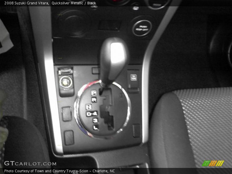 Quicksilver Metallic / Black 2008 Suzuki Grand Vitara