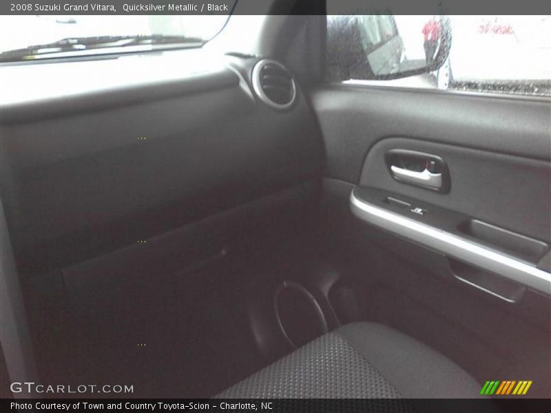 Quicksilver Metallic / Black 2008 Suzuki Grand Vitara