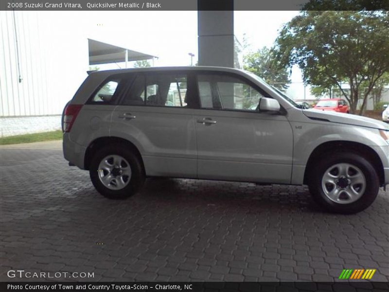 Quicksilver Metallic / Black 2008 Suzuki Grand Vitara