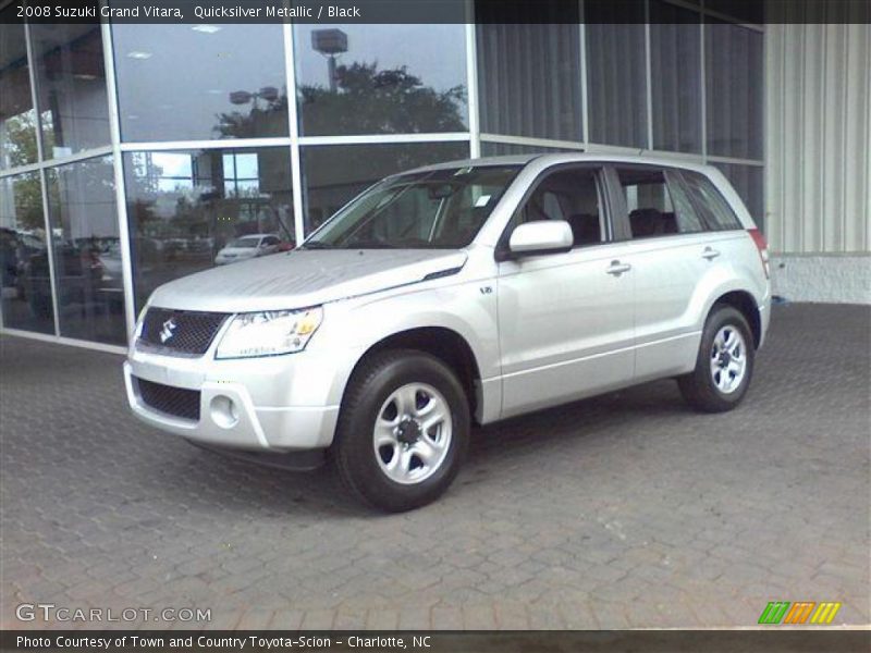 Quicksilver Metallic / Black 2008 Suzuki Grand Vitara