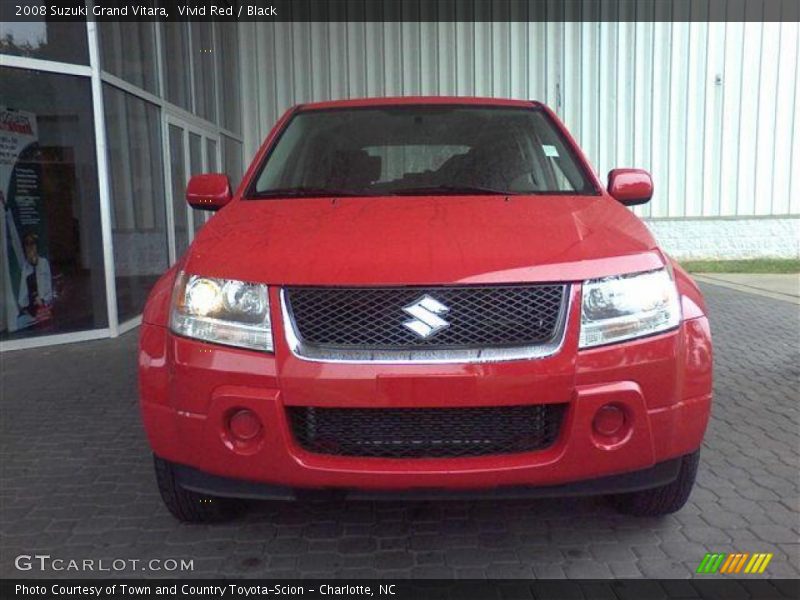Vivid Red / Black 2008 Suzuki Grand Vitara