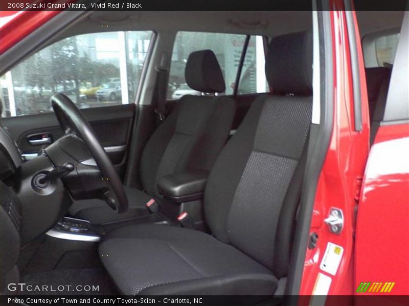 Vivid Red / Black 2008 Suzuki Grand Vitara