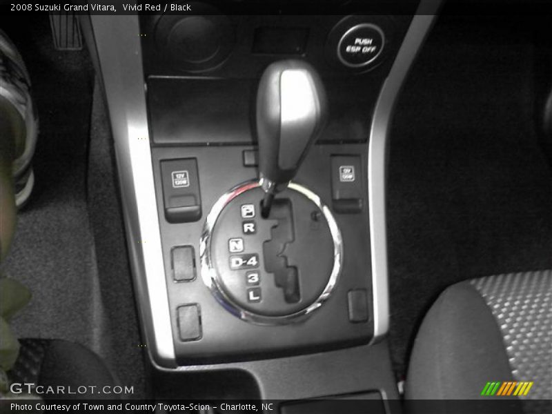 Vivid Red / Black 2008 Suzuki Grand Vitara