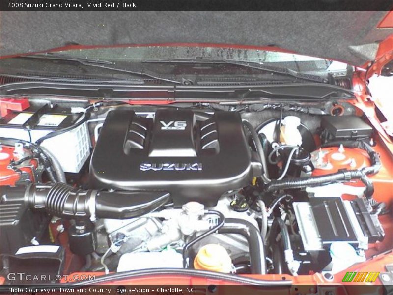 Vivid Red / Black 2008 Suzuki Grand Vitara