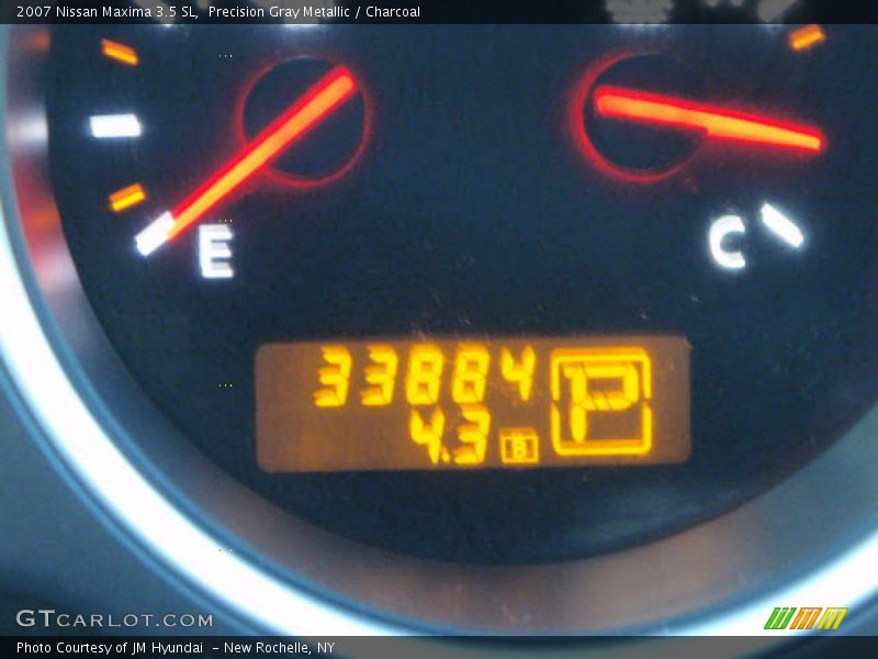 Precision Gray Metallic / Charcoal 2007 Nissan Maxima 3.5 SL