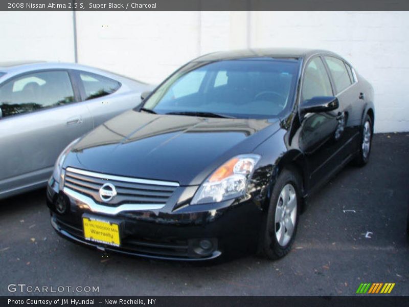 Super Black / Charcoal 2008 Nissan Altima 2.5 S