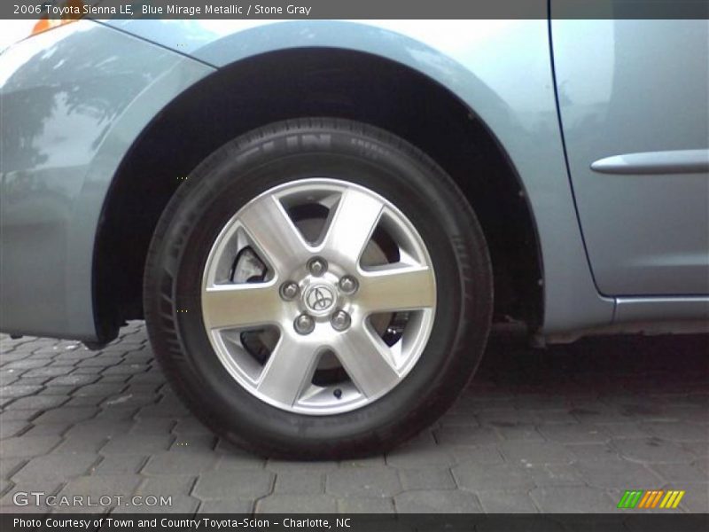 Blue Mirage Metallic / Stone Gray 2006 Toyota Sienna LE