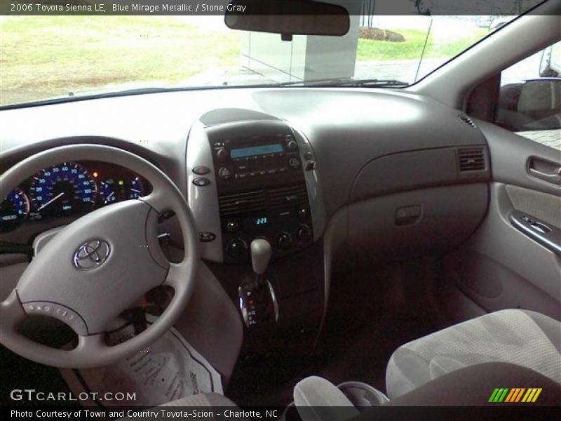 Blue Mirage Metallic / Stone Gray 2006 Toyota Sienna LE