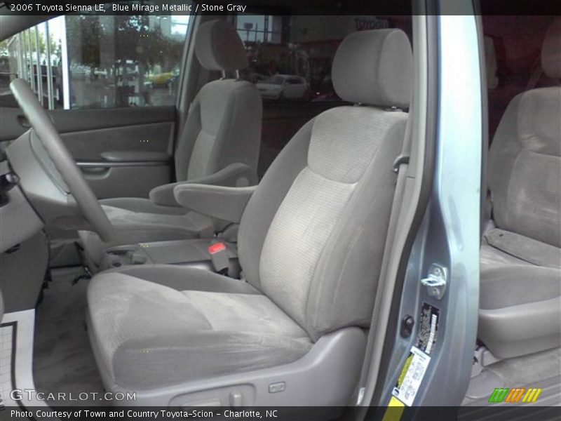 Blue Mirage Metallic / Stone Gray 2006 Toyota Sienna LE