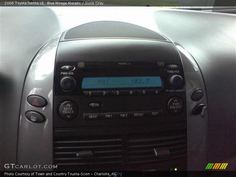 Blue Mirage Metallic / Stone Gray 2006 Toyota Sienna LE