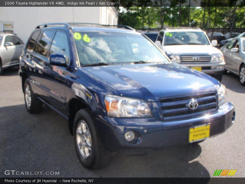 Indigo Ink Pearl / Ash Gray 2006 Toyota Highlander V6 4WD