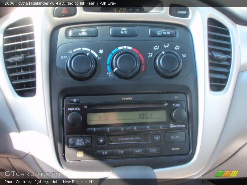 Indigo Ink Pearl / Ash Gray 2006 Toyota Highlander V6 4WD