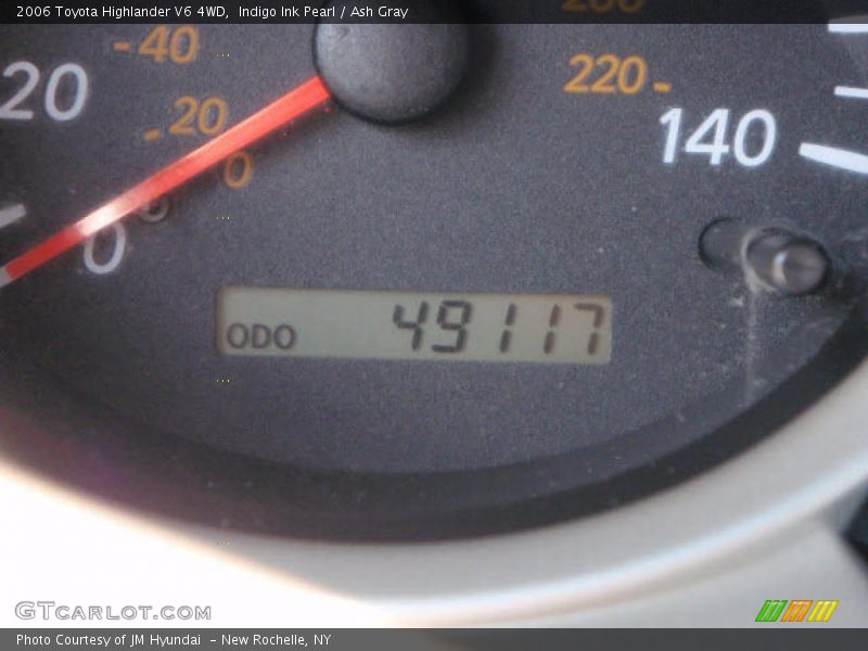 Indigo Ink Pearl / Ash Gray 2006 Toyota Highlander V6 4WD