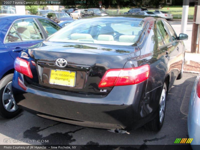 Black / Bisque 2007 Toyota Camry LE