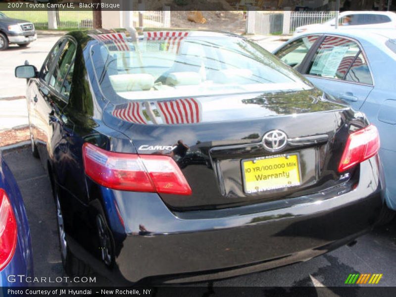 Black / Bisque 2007 Toyota Camry LE