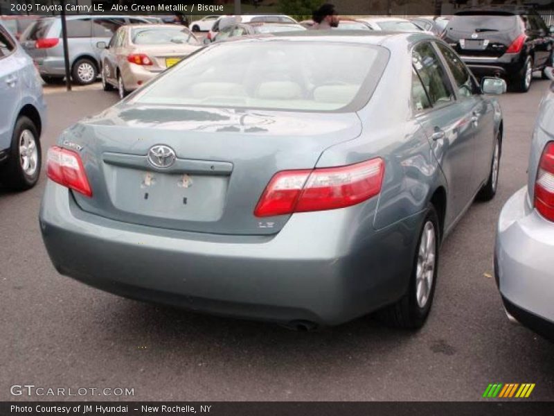 Aloe Green Metallic / Bisque 2009 Toyota Camry LE