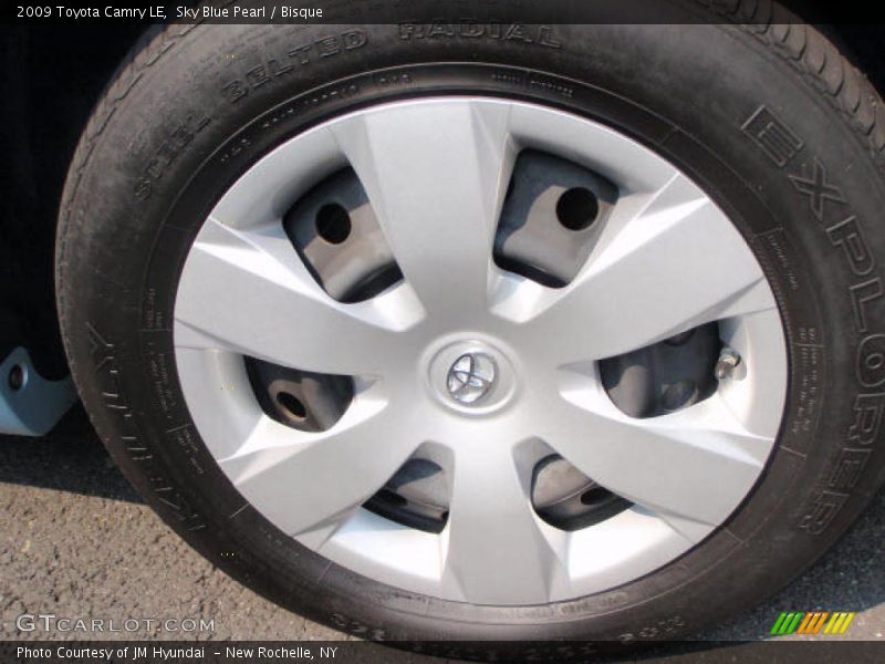 Sky Blue Pearl / Bisque 2009 Toyota Camry LE