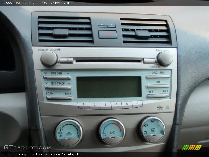 Sky Blue Pearl / Bisque 2009 Toyota Camry LE