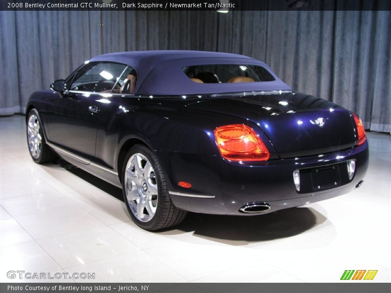 Dark Sapphire / Newmarket Tan/Nautic 2008 Bentley Continental GTC Mulliner