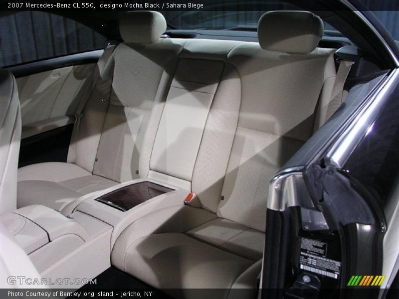 designo Mocha Black / Sahara Biege 2007 Mercedes-Benz CL 550