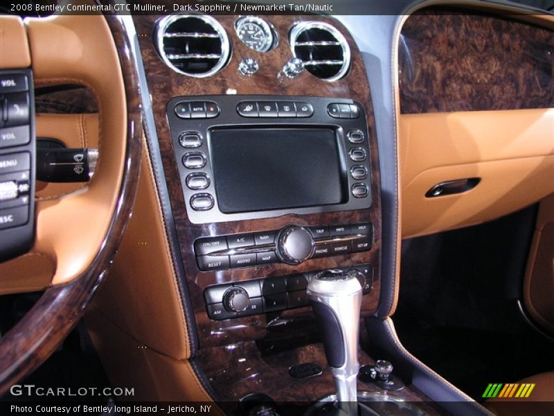 Dark Sapphire / Newmarket Tan/Nautic 2008 Bentley Continental GTC Mulliner